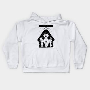 The Witch - Tarot Card Kids Hoodie